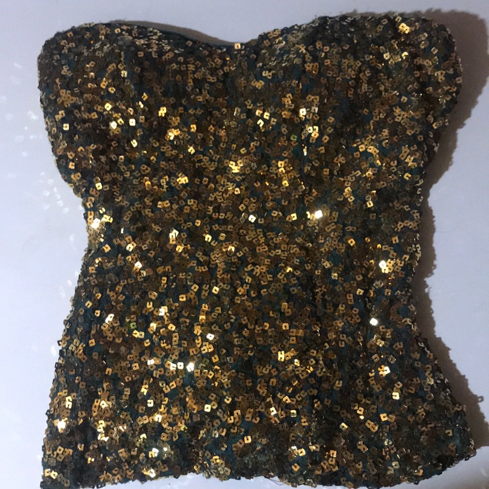 Wet Seal Green Tube Top